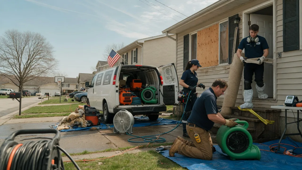 Water Damage Restoration in Carthage, IL near me